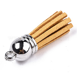Faux Wildleder Quaste Anhänger Schmuck&nbsp;FIND-T002-A48