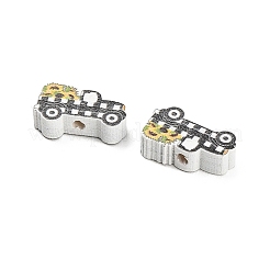Cuentas de madera impresos&nbsp;WOOD-D289-02I