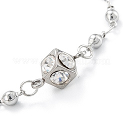 Bracciali a maglie in acciaio inossidabile 304&nbsp;STAS-A052-20P