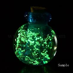 Lumineux à la main pendentifs en verre de sable d'or&nbsp;LAMP-S177-04A