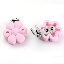 Umweltfreundliche Silikon-Schnullerclips für Lebensmittel&nbsp;SIL-S003-04C