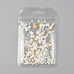 Chiodo cabochon di plastica fiore&nbsp;X-MRMJ-I001-03D