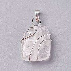 Colgantes de piedra naturales mezclados y sintético&nbsp;G-I220-D