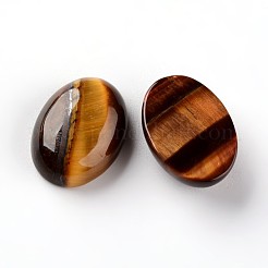 Ovales cabochons oculaires tigre naturel&nbsp;G-I171-13x18mm-08