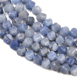 Chapelets de perles en aventurine bleue naturelle&nbsp;G-P611-C20-01