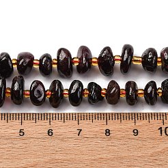 Chapelets de perles de grenat naturel&nbsp;LS-G-RM250109-A1