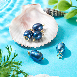 10pcs pendentifs de perles d'eau douce de culture naturelles&nbsp;HJEW-TAC0181