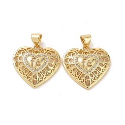Colgantes de Latón Cubic Zirconia&nbsp;KK-G453-18G