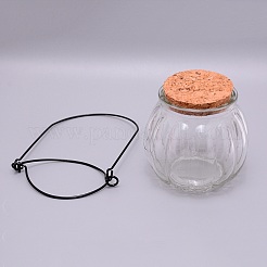 Leere Glaswunschflasche&nbsp;LS-GLAA-WH0028-10