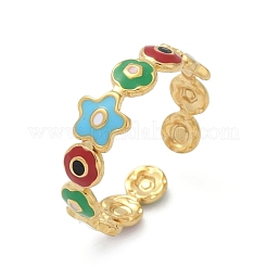 Verstellbare Manschettenringe aus Edelstahl 304&nbsp;RJEW-Q015-02G-B