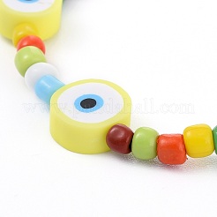 Perles de rocaille de verre étirer bracelets&nbsp;BJEW-JB06291-01