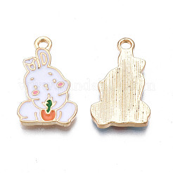 Pendentifs d'émail en alliage&nbsp;PALLOY-N170-031C-NR