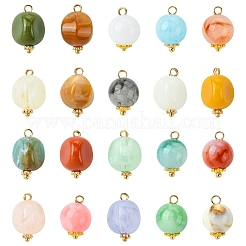 38 stücke 19 farben acryl anhänger&nbsp;MACR-FS0001-80