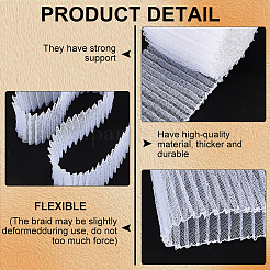 5 Yards Polyester-Plissee-Band&nbsp;OCOR-BC0006-81A