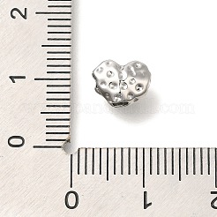 Perline zirconi micro pave  in ottone&nbsp;KK-K388-75P