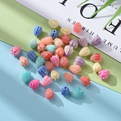 40 pz 8 colori conchiglia perline in resina in polvere&nbsp;RESI-CJ0001-144