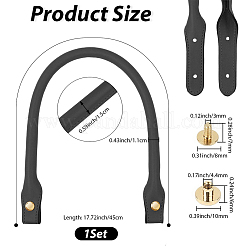 1 sac en simili cuir avec poignée de sac&nbsp;PURS-CL0001-20B