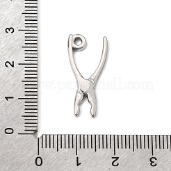 Colgante de acero inoxidable 304 con engaste de cabujón&nbsp;SA-CBA9B1E-20P