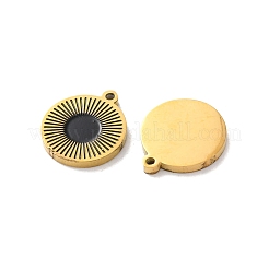 Ionenplattierung (IP) 304 Edelstahl Emaille Charms&nbsp;STAS-M102-23G-04