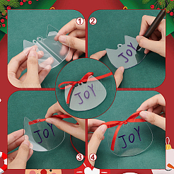 20pcs pendentifs acryliques vierges&nbsp;DIY-WR0003-40