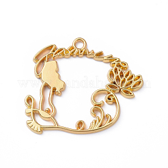 Zink Legierung Anhänger & Charms&nbsp;PALLOY-X0037-59G
