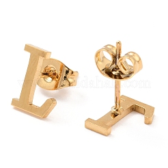Schmucksets mit Anhängern und Ohrsteckern aus Edelstahl 304&nbsp;SJEW-P099-12G