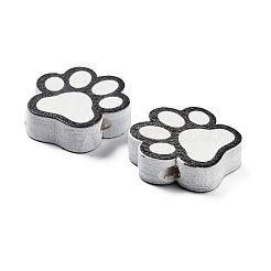 Perles en bois sur le thème du chien&nbsp;WOOD-M011-04C-01