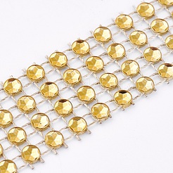 Rouleau de plastique à 4 rangée de diamants&nbsp;OCOR-WH0048-01A-2cm