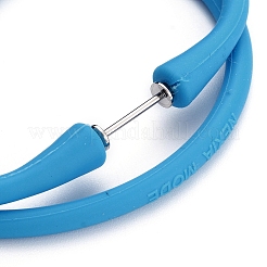 Bracelets en corde de silicone&nbsp;BJEW-F409-01