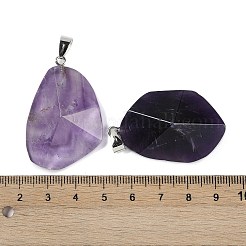 Pendenti d'ametista naturale&nbsp;G-C140-06C
