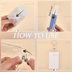 10 Stück PVC- und Eisen-Karabinergurte&nbsp;DIY-SP0004-50A