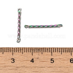 Placcatura ionica (ip) 304 connettori in acciaio inossidabile charms&nbsp;STAS-Q323-02B-MC
