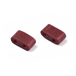 Perles de rocaille en verre fgb 2 trou&nbsp;X-SEED-S031-M-SH1002F