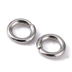 Anneaux ouverts en acier inoxydable 304 résistant au ternissement&nbsp;STAS-Q186-02-5x1mm