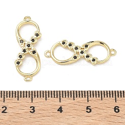 Herzanhänger aus Messing mit Mikropavé-Fassung aus Zirkonia&nbsp;KK-P350-12G-02
