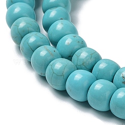 Fili di perline howlite naturale&nbsp;G-E604-F01