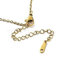 Rettangolo con collane pendenti di dodici costellazioni&nbsp;NJEW-D069-01G-12