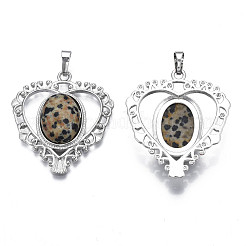 Dalmata naturale ciondoli diaspro&nbsp;G-S274-12N
