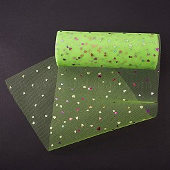 Rubans de maille déco paillettes coeur&nbsp;OCOR-BC0007-16