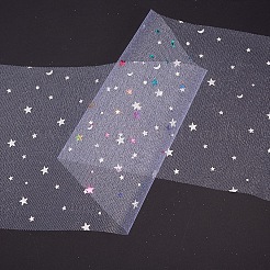 Rubans de maille déco à paillettes étoiles&nbsp;OCOR-P010-F01