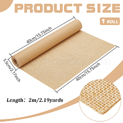 Selbstklebendes Tapeten-Peeling aus Leinenimitat&nbsp;AJEW-WH0270-16G
