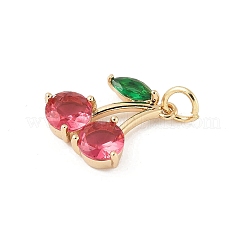 Pendentifs avec zircon cubiques à micro-pavés en laiton&nbsp;LS-KK-Z107-06G