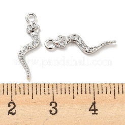Pendentifs avec zircon cubiques à micro-pavés en laiton&nbsp;KK-E090-03P