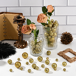 160 boule en mousse pailletée de 10 styles&nbsp;DIY-SP0005-58B