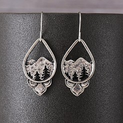 Pendientes colgantes de aleación de zinc para mujer&nbsp;WG56DA6-01