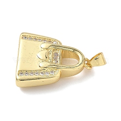 Colgante micropavé cubic zirconia de latón&nbsp;KK-L239-039G