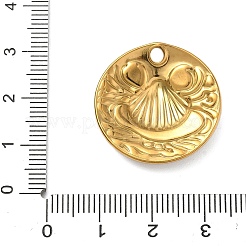 304 Edelstahl-Emaille-Anhänger&nbsp;LS-STAS-A092-01C-G