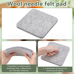 Tapis de repassage carré en laine&nbsp;DIY-WH0750-246B