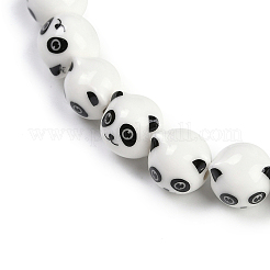 Chapelets de perles en porcelaine manuelle&nbsp;PORC-P029-02A