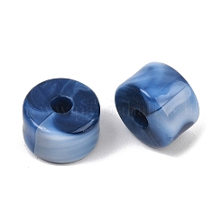 Perline bicolore opache in acrilico effetto pietre preziose&nbsp;AC-CBA3EFE-02R